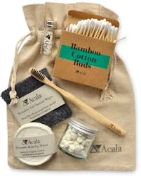 Acala Zero Waste Essentials Bag Without Razor