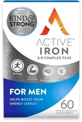 Active Iron & B Complex Plus For Men 60 Pack (30 Capsules & 30 Tablets)