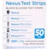GlucoRx Nexus Test Strips 50 Pack