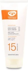 Green People Edelweiss Sun Cream With Tan Accelerator SPF15 200ml