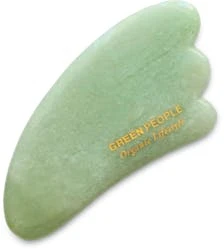 Green People Jade Gua Sha Facial Massage Tool