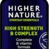 Higher Nature High Strength B Complex 90 Capsules