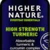 Higher Nature High Strength Turmeric 60 Capsules -Beauty Shop higher nature high strength turmeric 60 capsules 5568b331d95a35d8120837e0ee84dac0efeeace11c00983e565023b87208b103