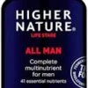 Higher Nature True Food All Man 180 Capsules