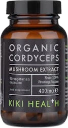 KIKI Health Organic Cordyceps Extract Mushroom 60 Capsules