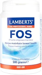 Lamberts Fos (Fructo-Oligosaccharides) 500g Powder