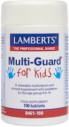 Lamberts Multi-Guard For Kids 100 Tablets