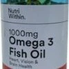 Nutri Within 1000mg Omega 3 Fish Oil 365 Soft Gels -Beauty Shop nutri within 1000mg omega 3 fish oil 365 soft gels 7c1b8aa7b0f732ccab7161fecc77f6ad36ed541bc134f06603f65df5d5c6355e