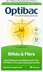 Optibac Probiotics Bifidobacteria & Fibre 30 Sachets