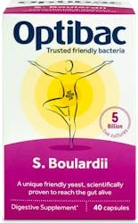 Optibac Probiotics Saccharomyces Boulardii 40 Capsules