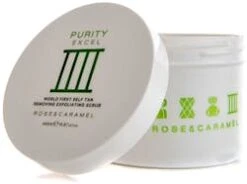Rose And Caramel Purity Excel 3 Minute Miracle Self Tan Removing Scrub 440ml