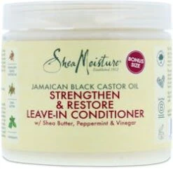 Shea Moisture Jamaican Black Castor Strenghthen & Restore Leave-In Conditioner 431ml