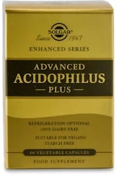 Solgar Advanced Acidophilus Plus 60 Capsules