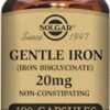 Solgar Gentle Iron 20mg 180 Capsules