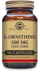 Solgar L-Ornithine 500mg 50 Capsules