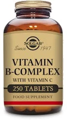Solgar Vitamin B-Complex With Vitamin C 250 Tablets