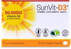 Sunvit-D3 50000iu DD1250 15 Pack 3 Sunvit-D3 50000iu DD1250 15 Pack