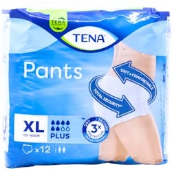 Tena Pants Plus Extra Large 12 Pack 3 Tena Pants Plus Extra Large 12 Pack