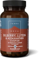 Terranova Bilberry, Lutein & Astaxanthin Complex 50 Pack 3 Terranova Bilberry, Lutein & Astaxanthin Complex 50 Pack