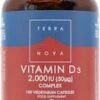 Terranova Vitamin D3 2000IU Complex 100 Capsules