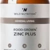 Wild Nutrition Food-Grown Zinc Plus 30 Capsules -Beauty Shop wild nutrition food grown zinc plus 30 caps 967526579