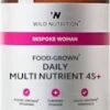Wild Nutrition Women's Food-Grown Daily Multi Nutrient 45+ 60 Capsules -Beauty Shop wild nutrition women s food grown daily multi nutrient 45 60 caps 1362576872