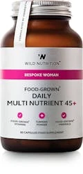 Wild Nutrition Women's Food-Grown Daily Multi Nutrient 45+ 60 Capsules 3 Wild Nutrition Women's Food-Grown Daily Multi Nutrient 45+ 60 Capsules